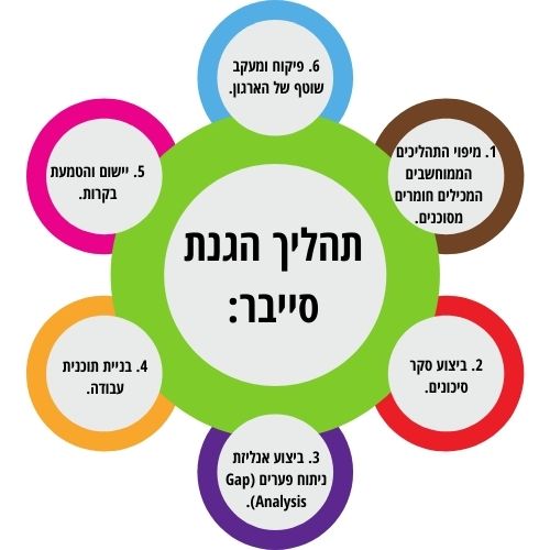 תהליך הגנת סייבר